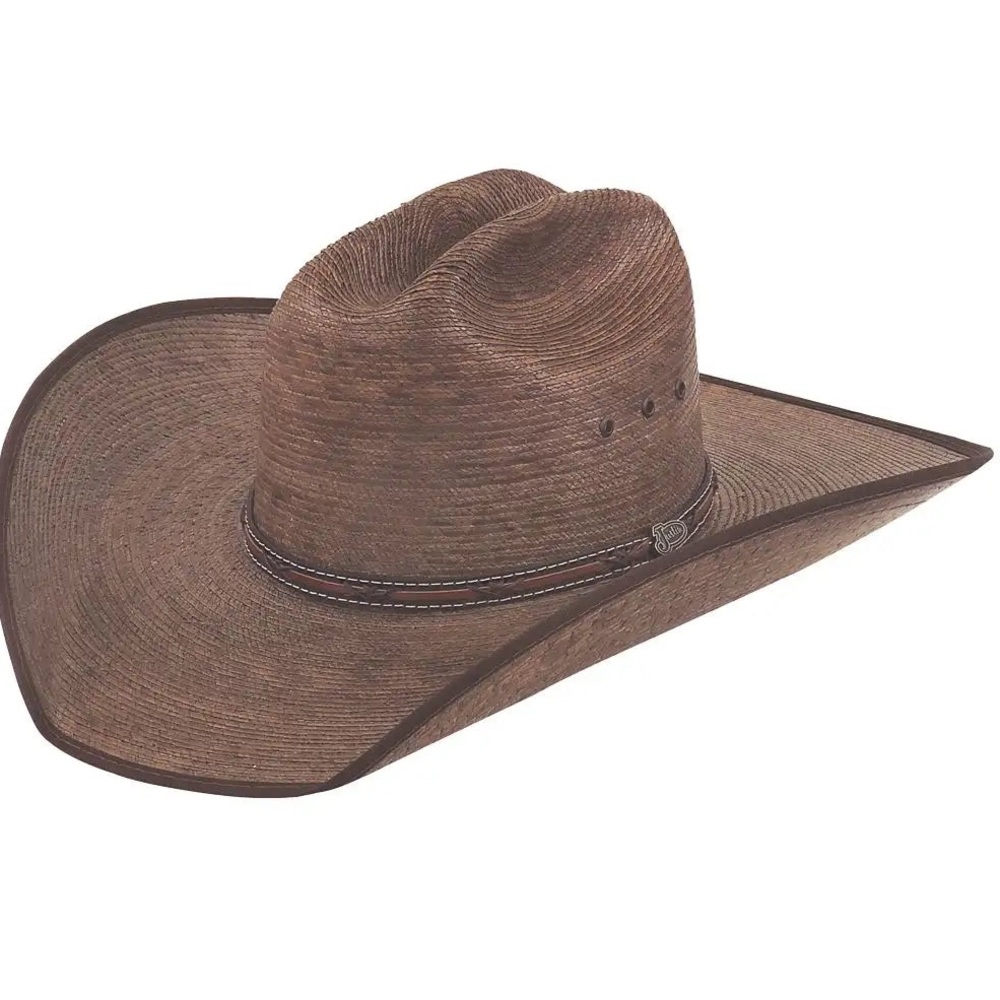 JUSTIN Unisex Buck Up Straw Cowboy Hat. Like new condition